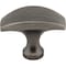 Elements 1-1/2" Overall Length Brushed Pewter Cosgrove Cabinet "T" Knob 382BNBDL - alternate 4